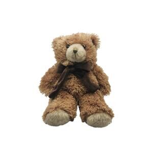 Sootheze 12" Microwaveable Heat Therapy Teddy Bear Plush Brown Flaxseed Herbal